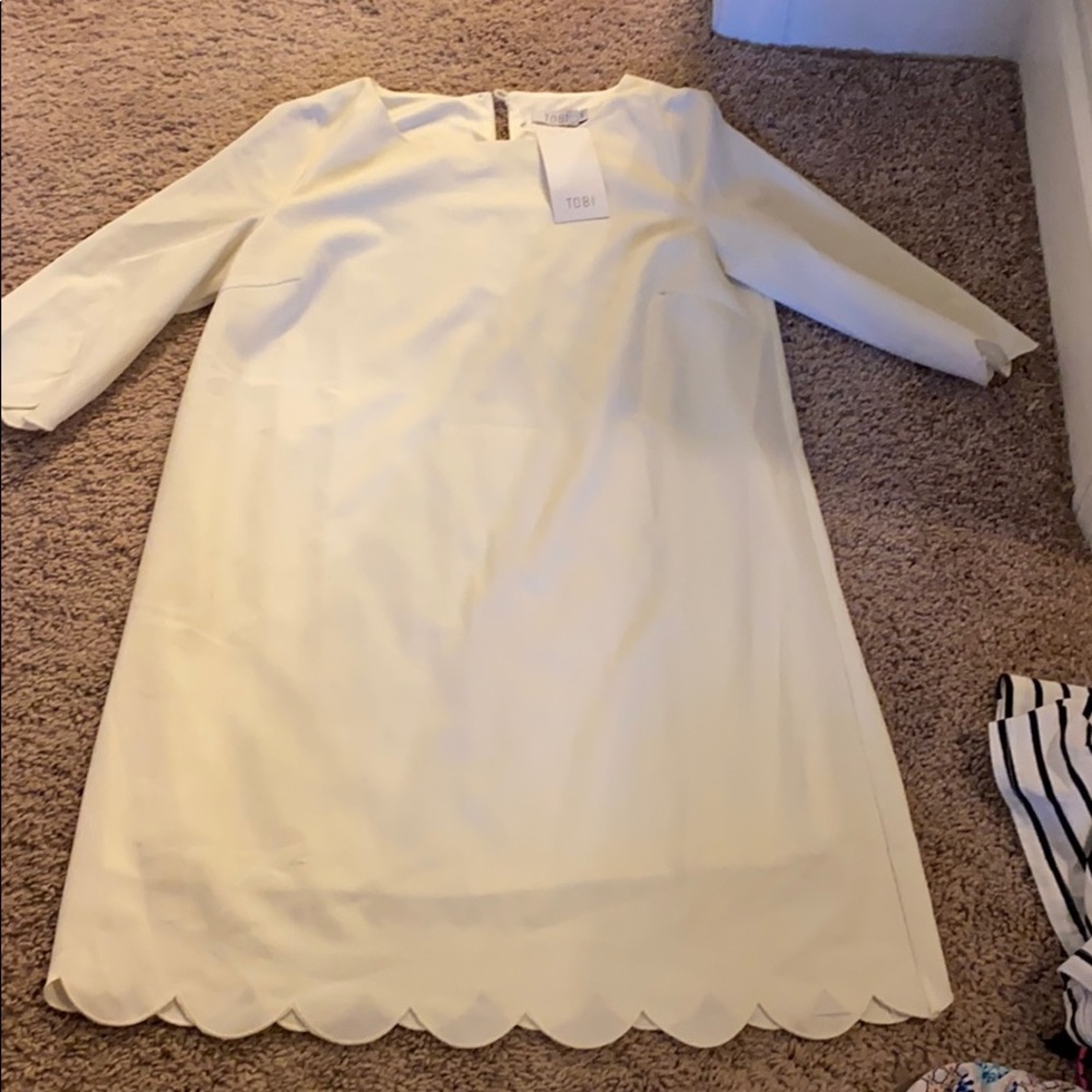 Scallop dress